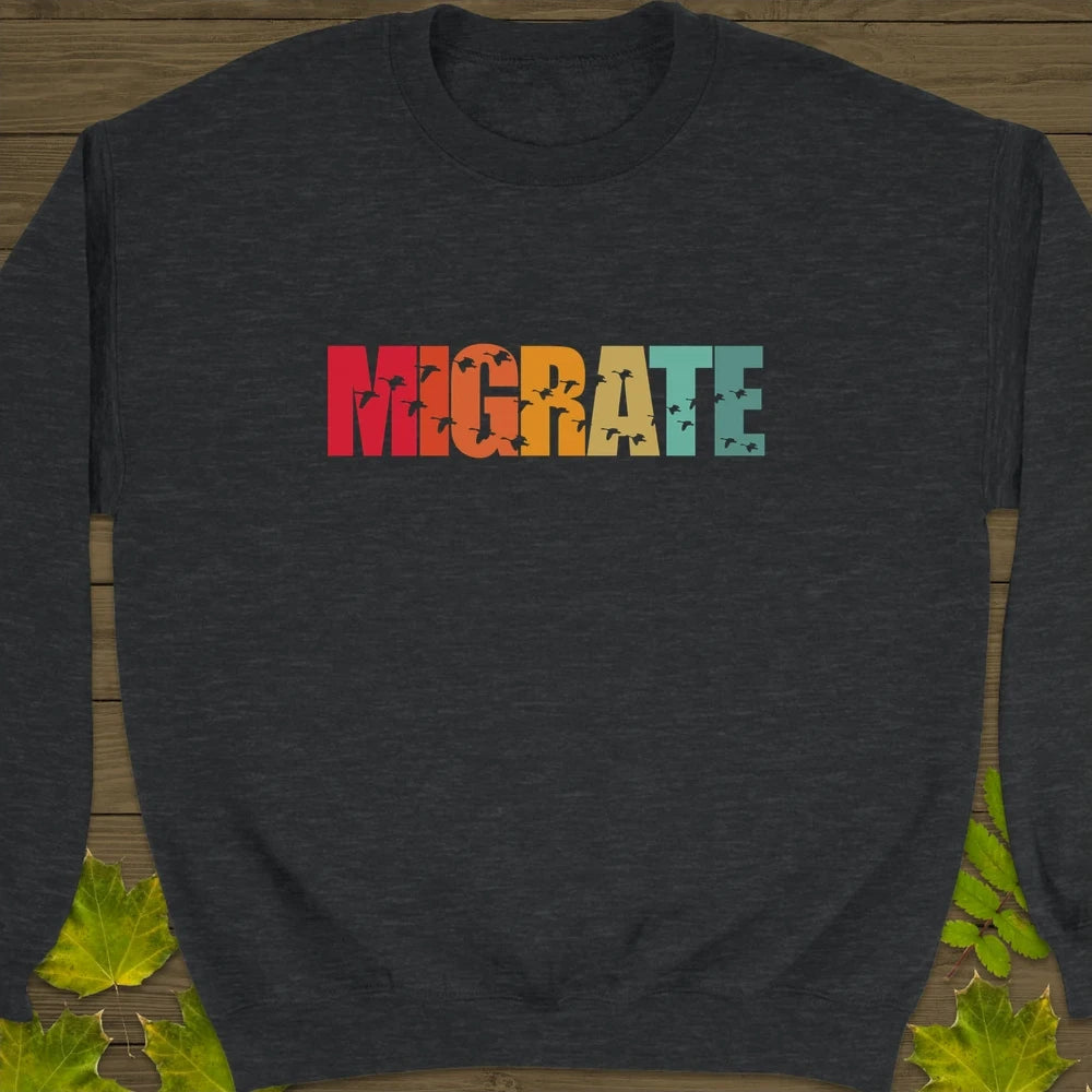 Migrate Crewneck Sweatshirt Dark Heather