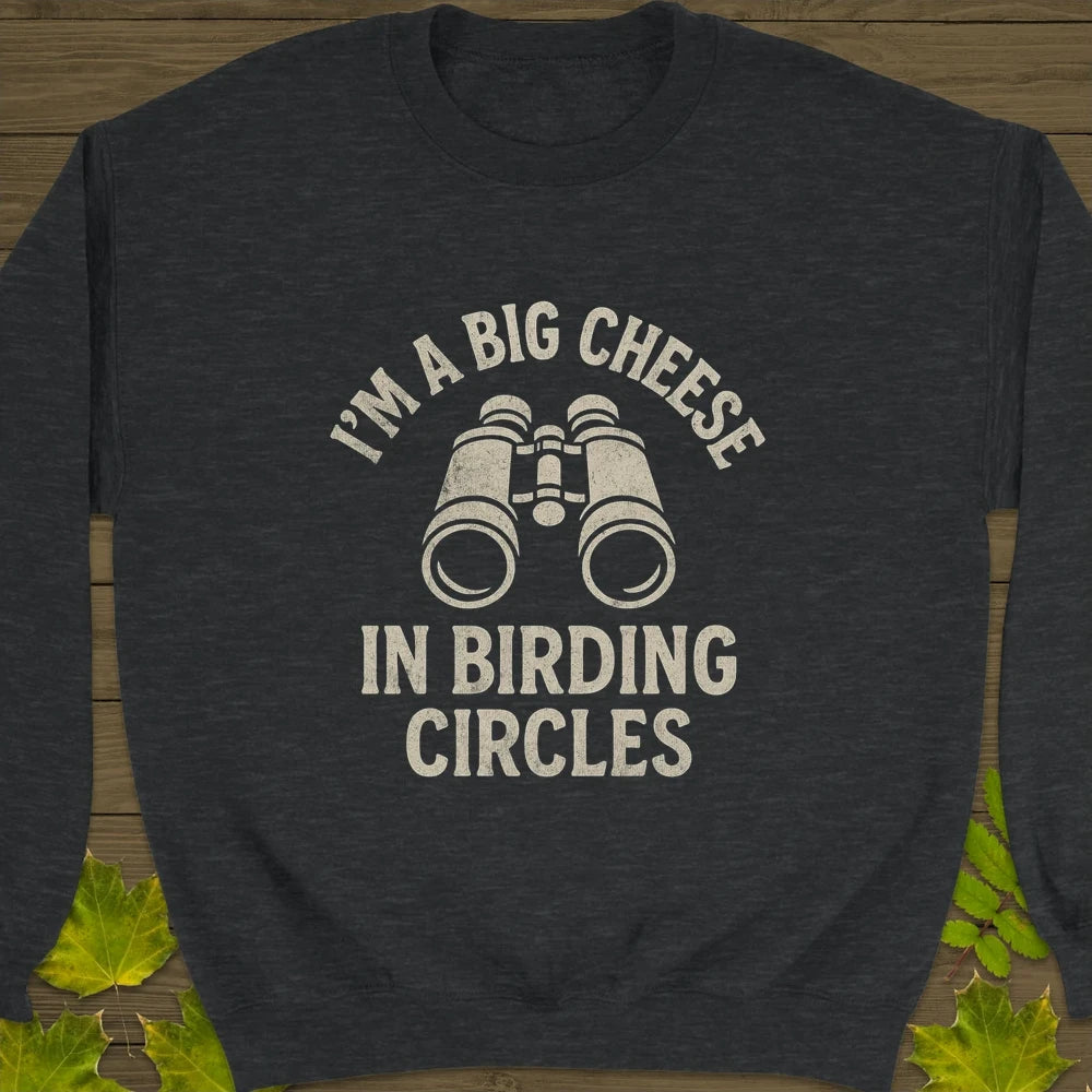Big Cheese Crewneck Sweatshirt Dark Heather