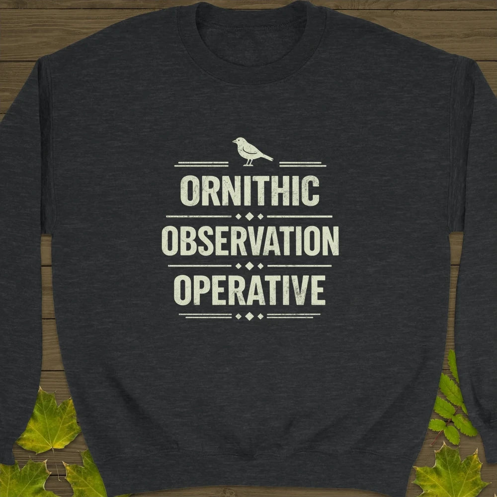 Ornithic Observation Sweatshirt Dark Heather