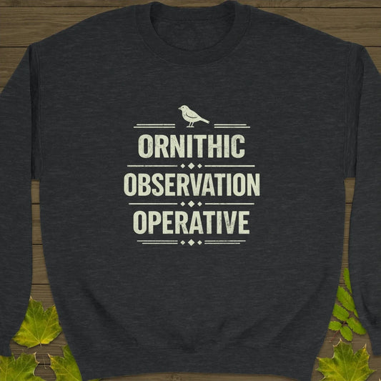 Ornithic Observation Sweatshirt Dark Heather