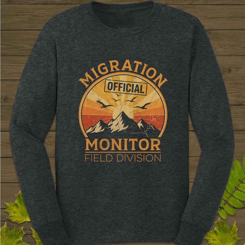 Migration Monitor Long Sleeve Dark Heather
