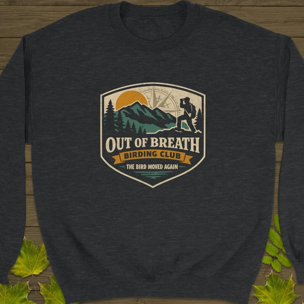 Out Of Breath Sweatshirt Dark Heather