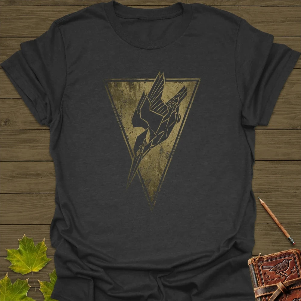 Kingfisher Badge T-Shirt Dark Heather