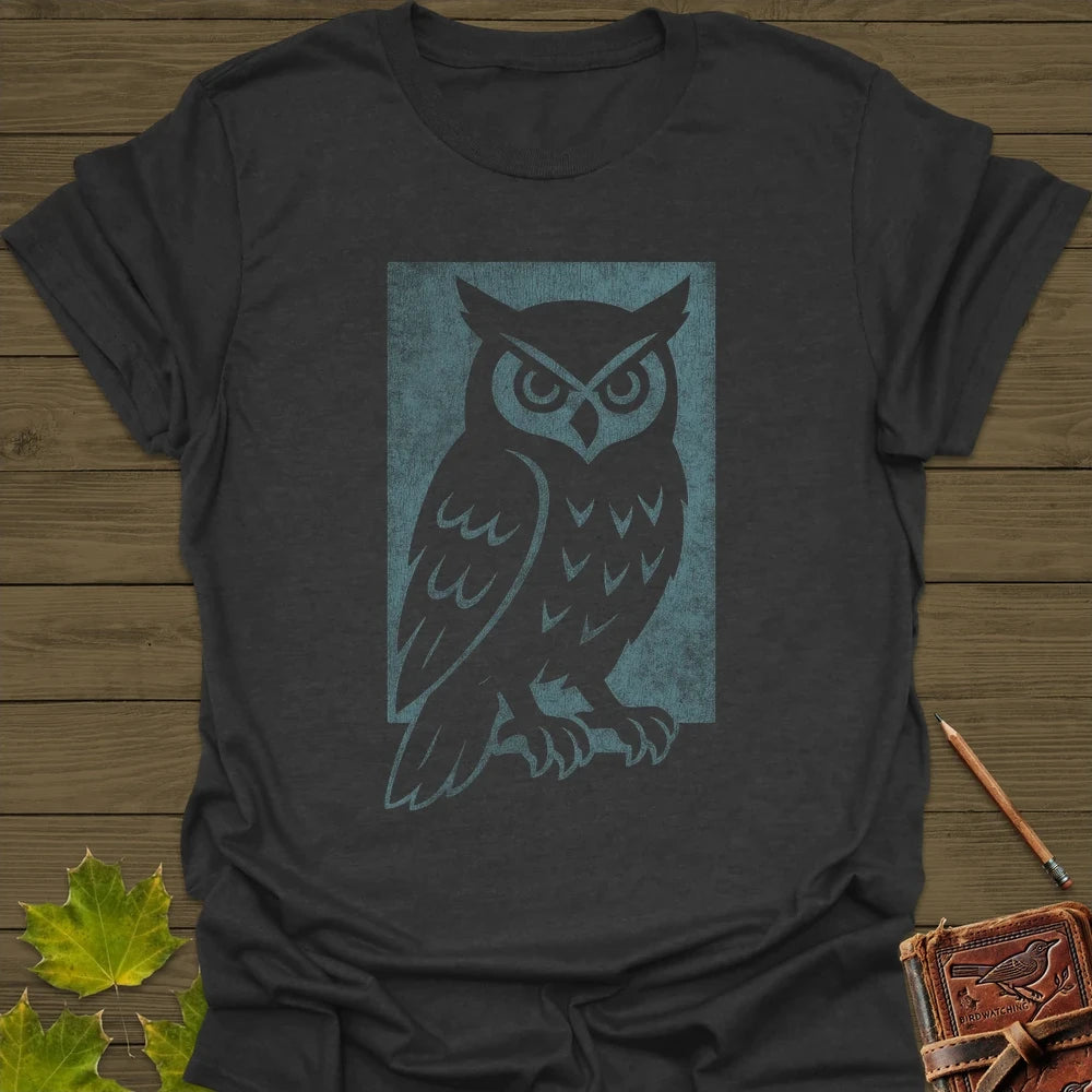 Shadow Owl T-Shirt Dark Heather