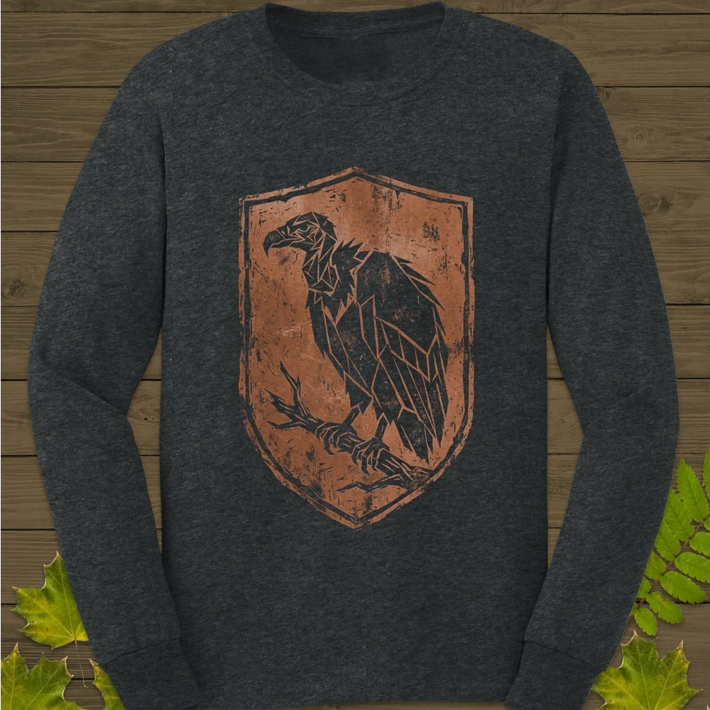 Buzzard Crest Long Sleeve Dark Heather