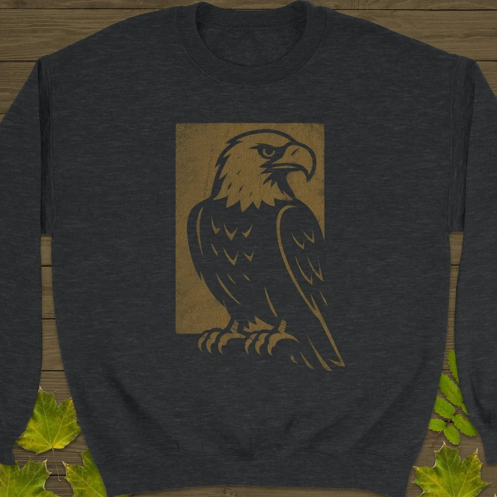 Watchful Eagle Sweatshirt Dark Heather