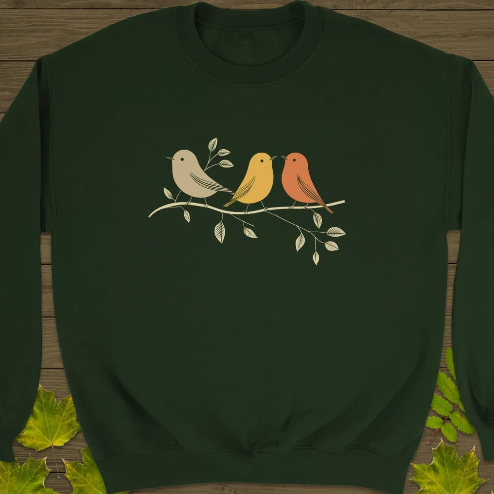 Branch Buddies Crewneck Sweatshirt Forest Green