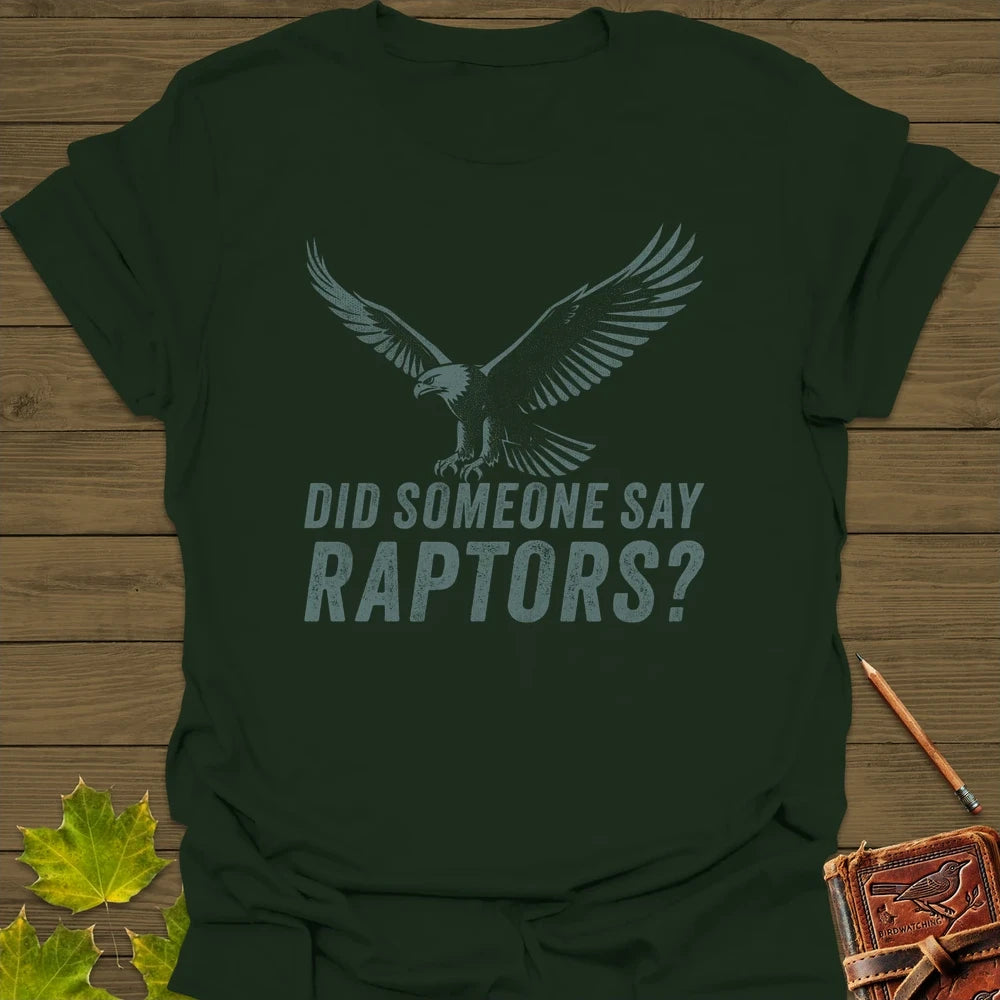 Say Raptors T-Shirt Forest Green