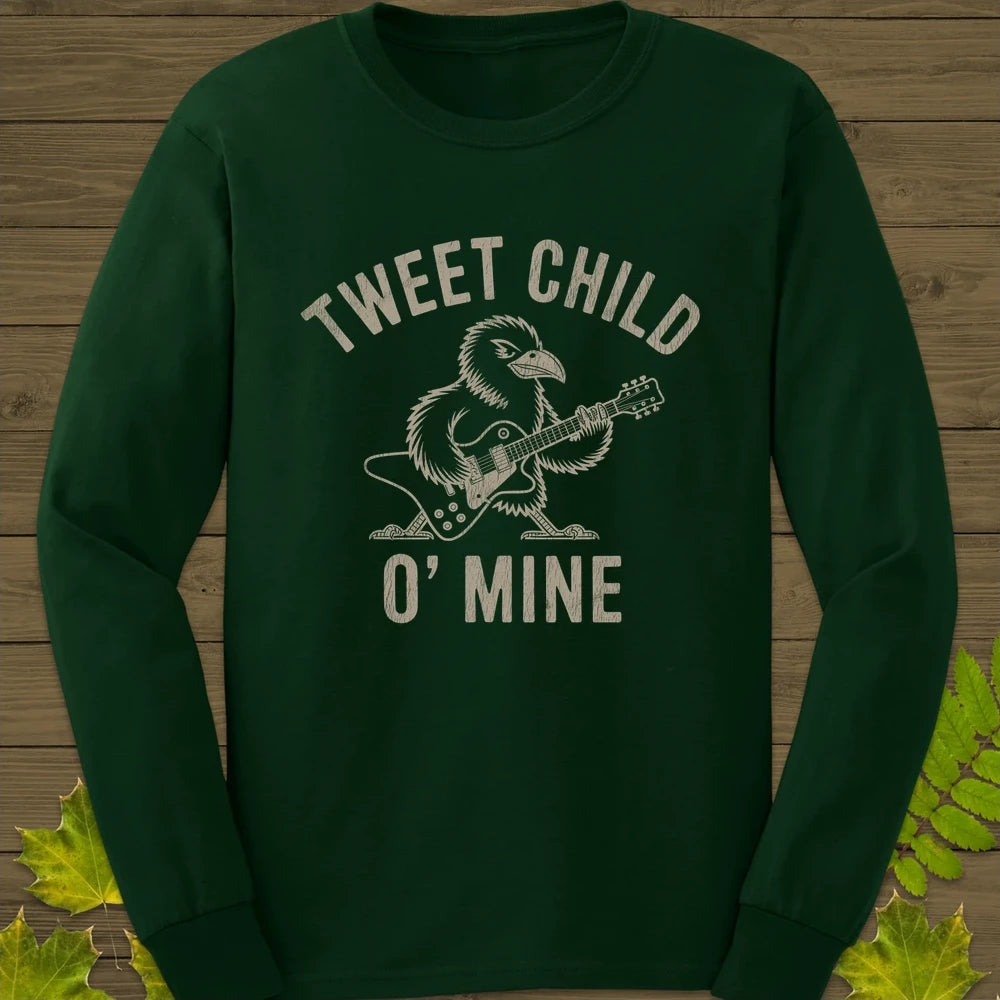 Tweet Child Long Sleeve Forest Green