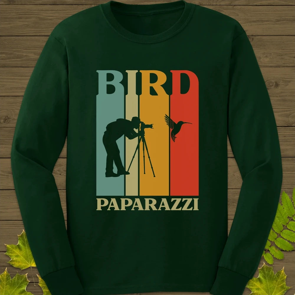 Bird Paparazzi Long Sleeve Forest Green