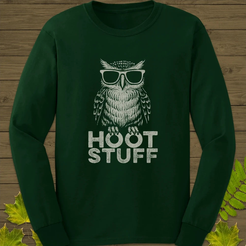 Hoot Stuff Long Sleeve Forest Green