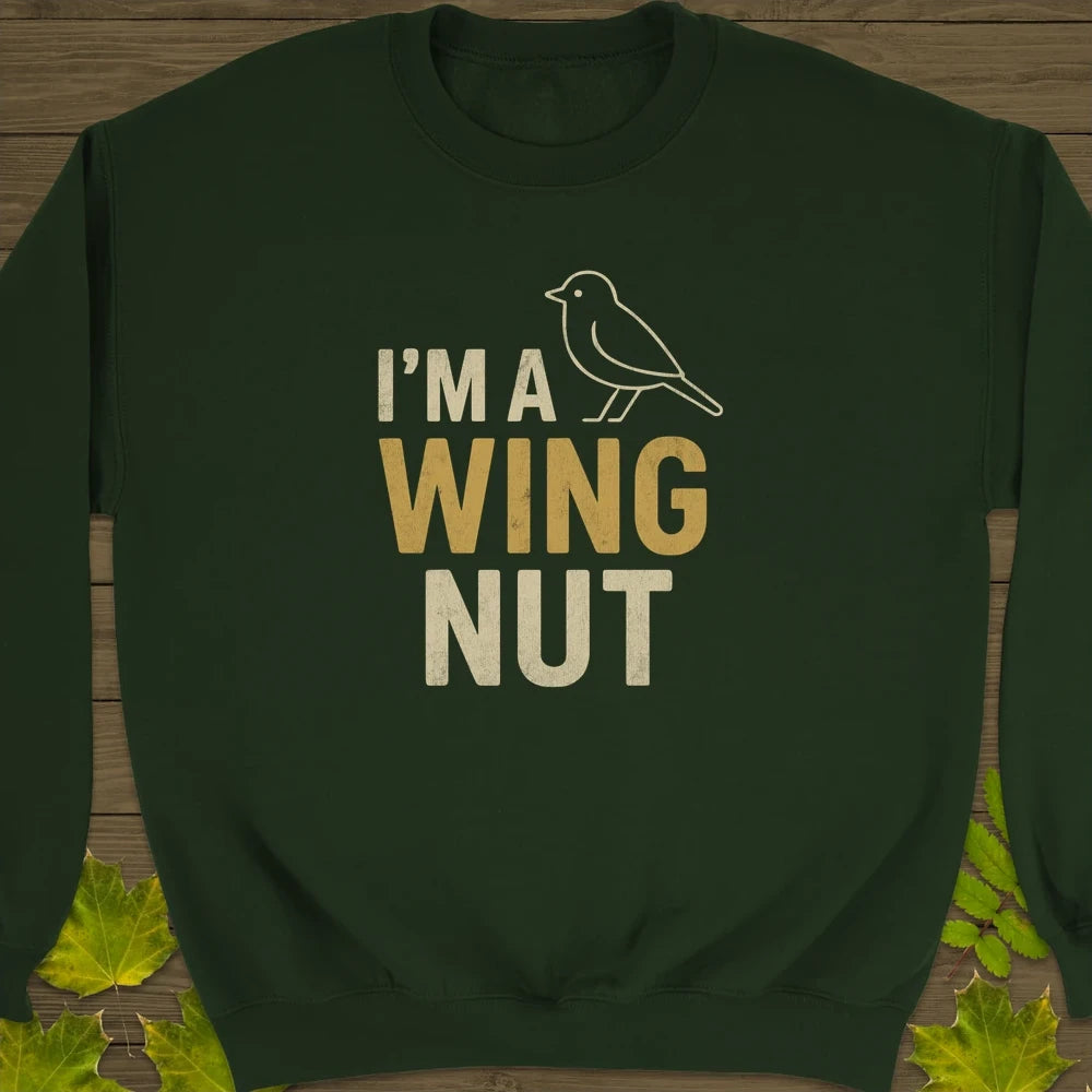 Wing Nut Crewneck Sweatshirt Forest Green