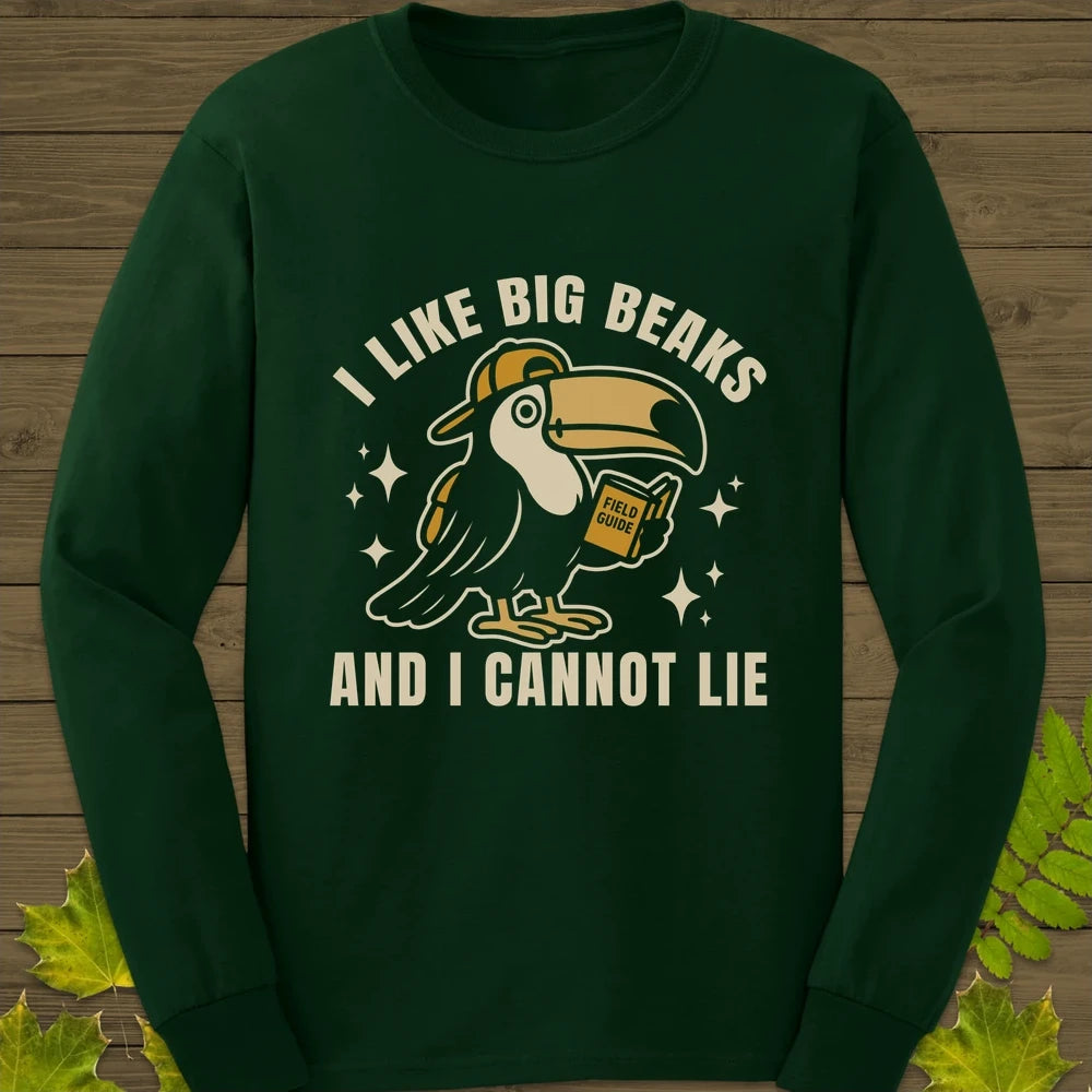 Big Beaks Long Sleeve Forest Green
