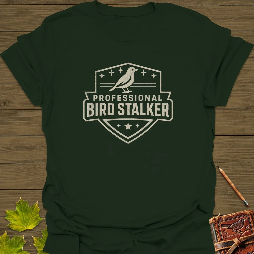 Bird Stalker T-Shirt Forest Green