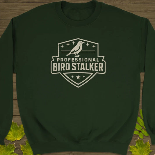 Bird Stalker Sweatshirt Forest Green