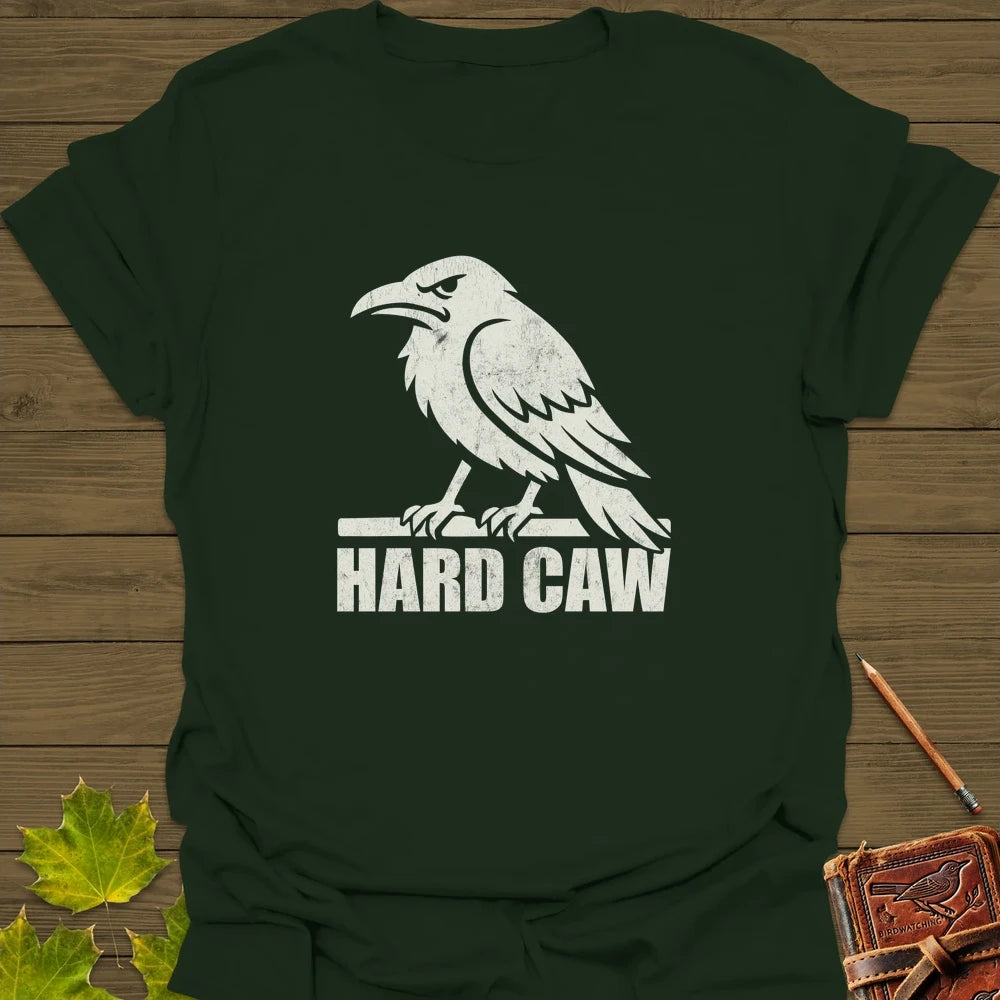 Hard Caw T-Shirt Forest Green