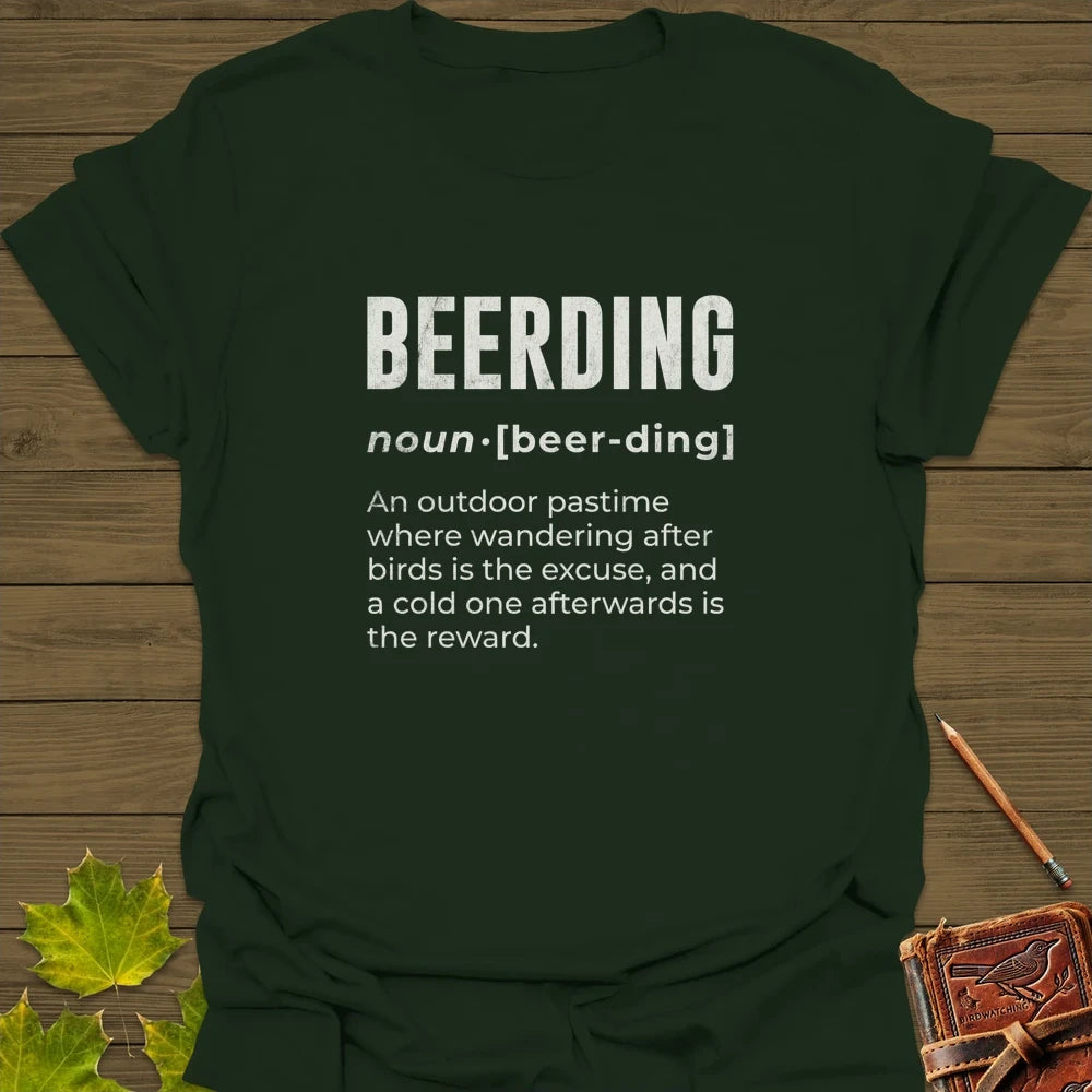 Beerding Definition T-Shirt Forest Green