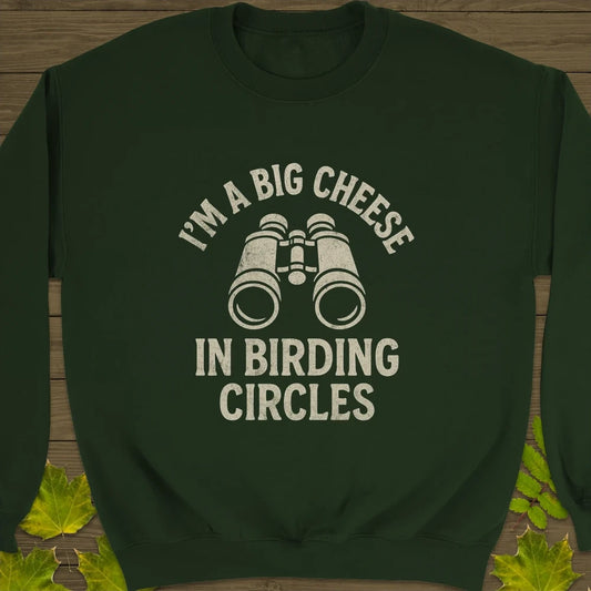 Big Cheese Crewneck Sweatshirt Forest Green