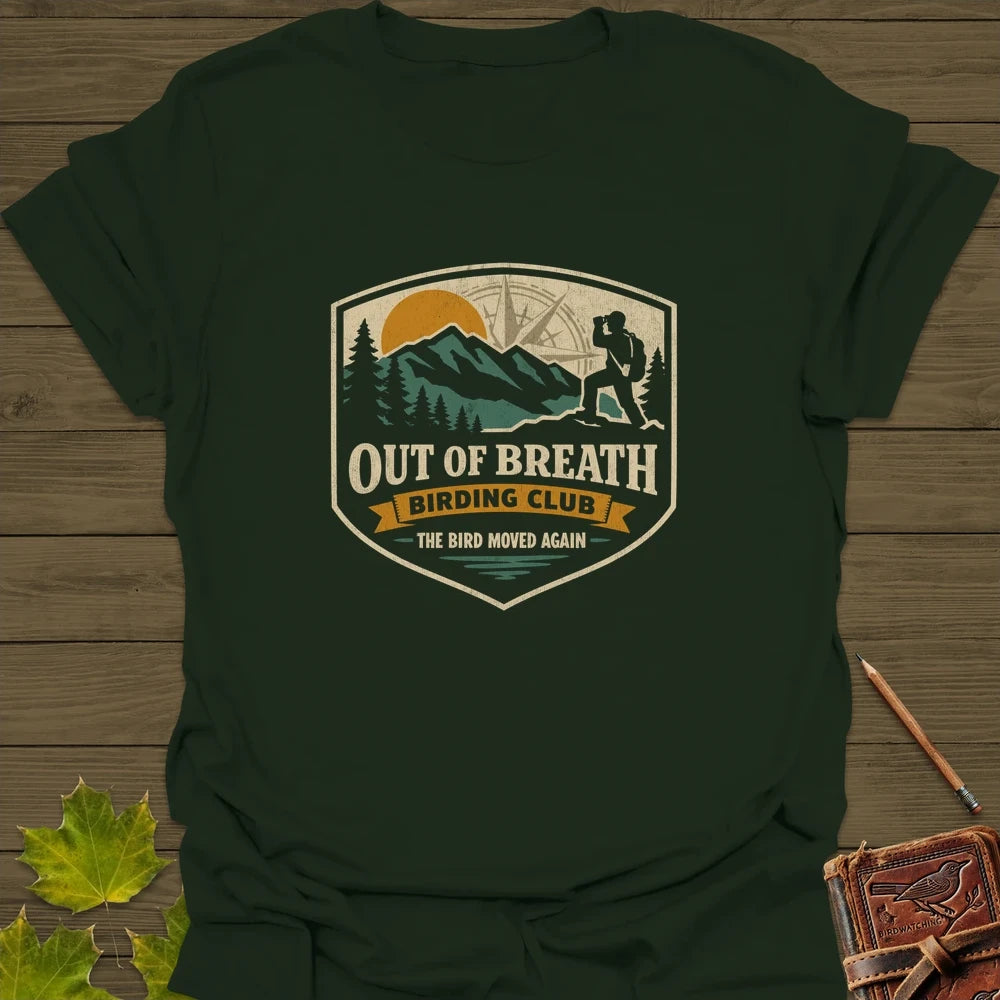 Out Of Breath T-Shirt Forest Green