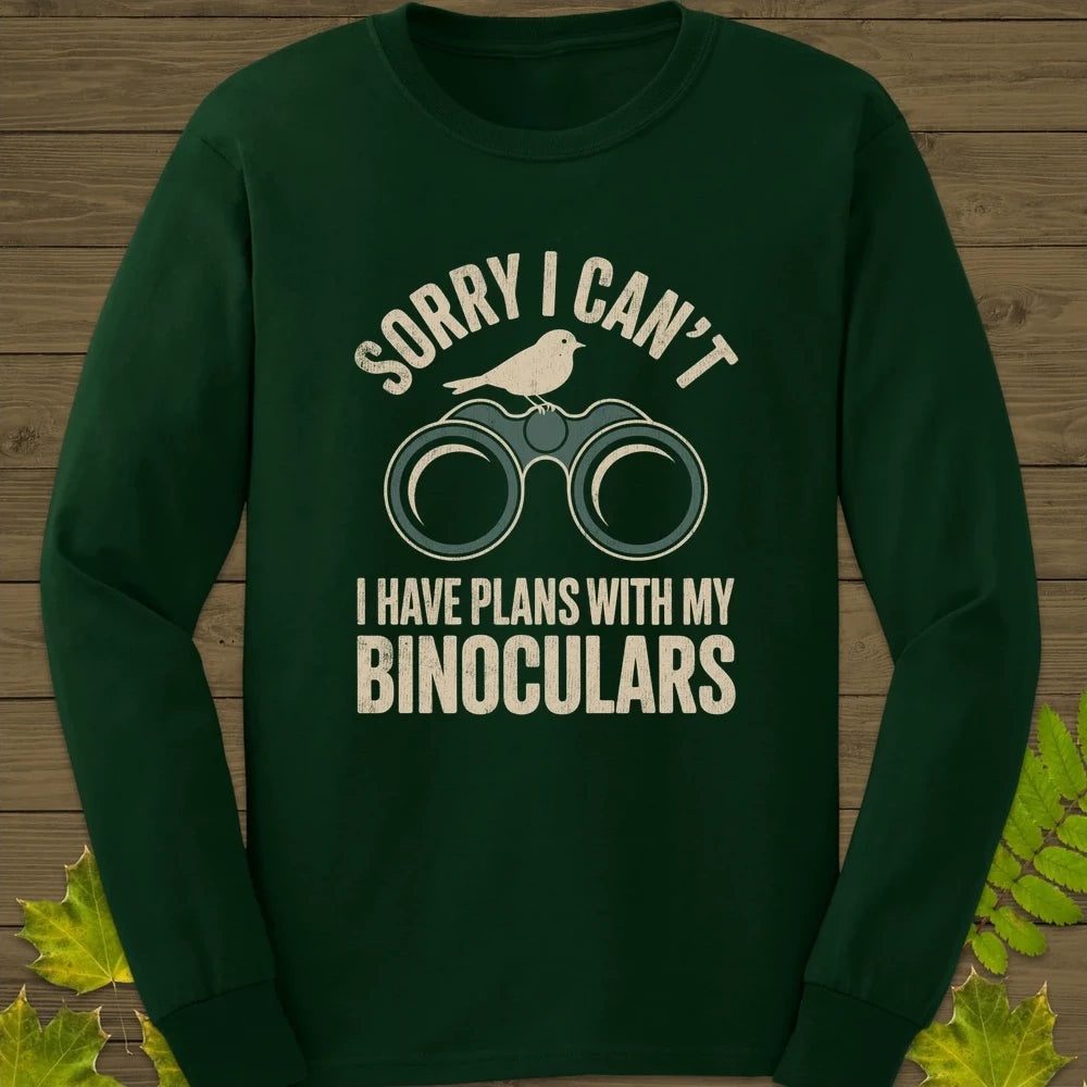 Binoculars Plan Long Sleeve Forest Green