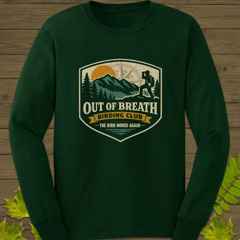 Out Of Breath Long Sleeve Forest Green