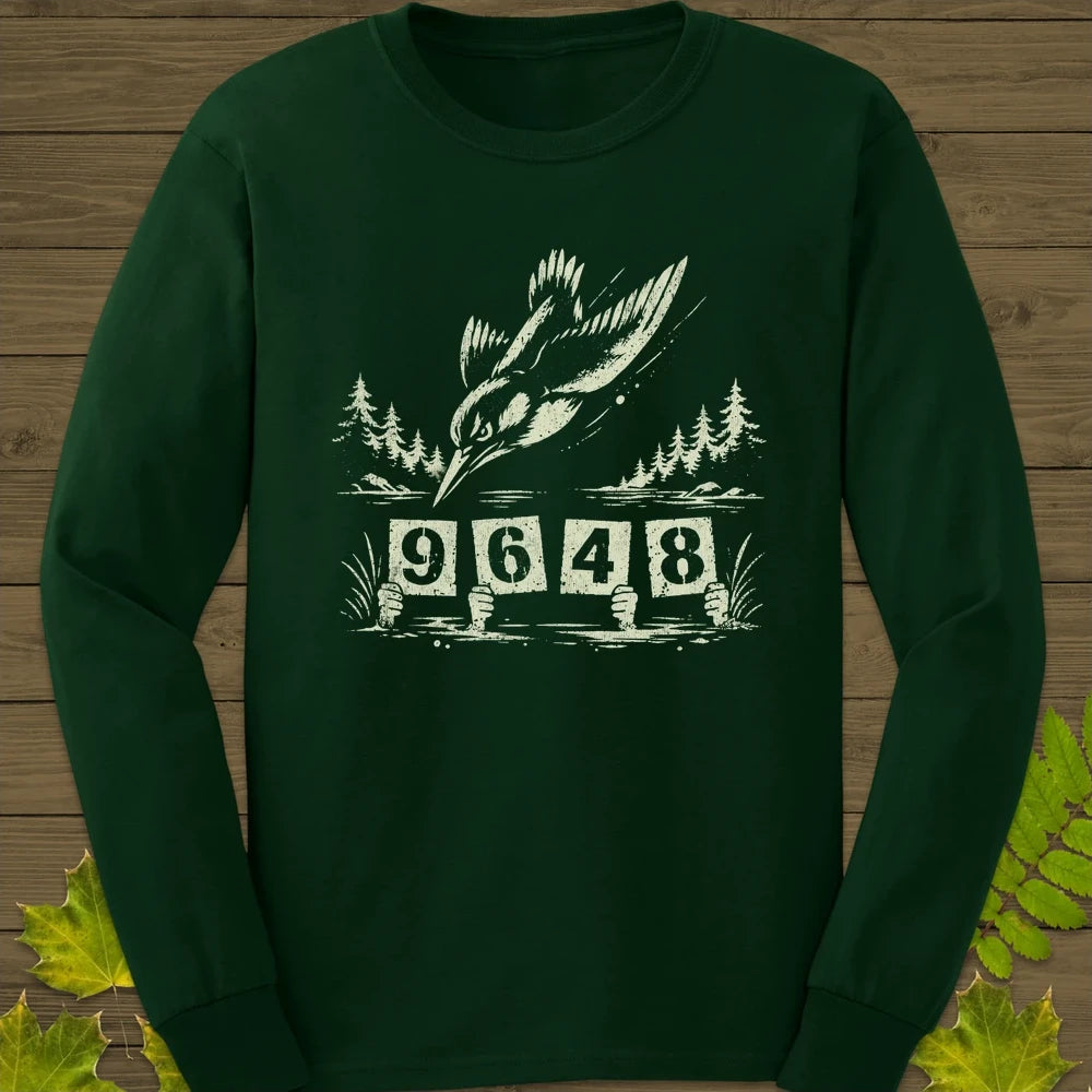 Kingfisher Dive Long Sleeve Forest Green