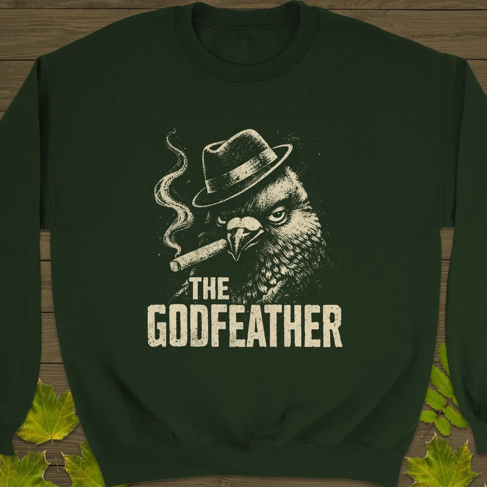 The Godfeather Sweatshirt Forest Green