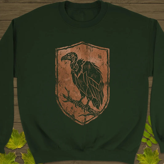 Buzzard Crest Sweatshirt in Forest Green