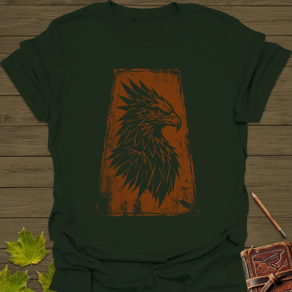 Tribal Eagle T-Shirt Forest Green