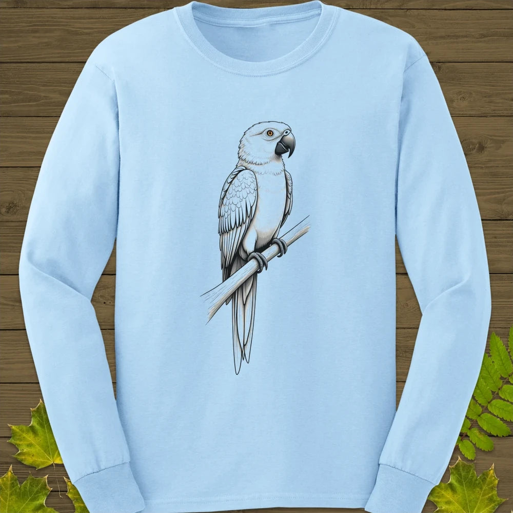 Parrot Perspective Long Sleeve Light Blue