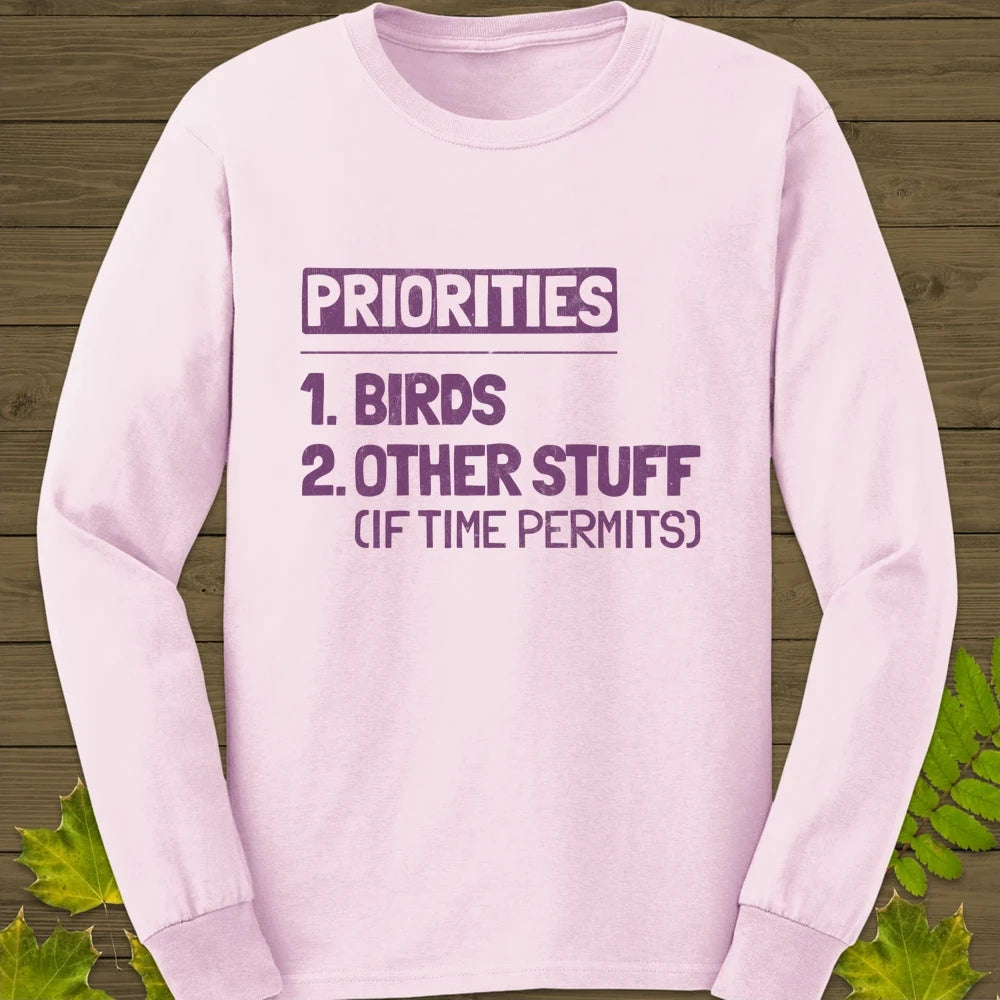 Priorities Long Sleeve Light Pink