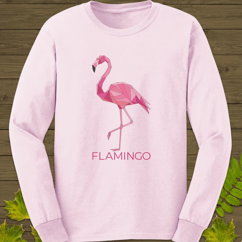Flamingo Flair Long Sleeve Light Pink