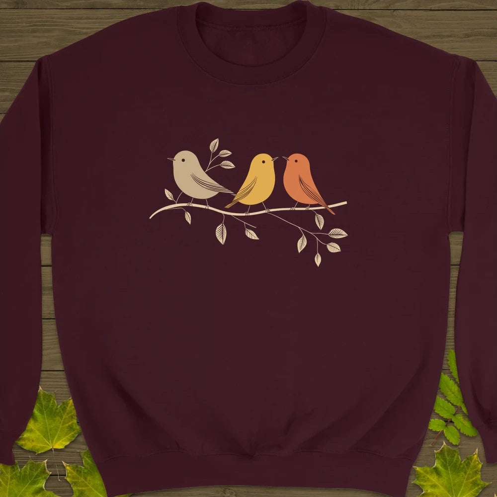 Branch Buddies Crewneck Sweatshirt Maroon