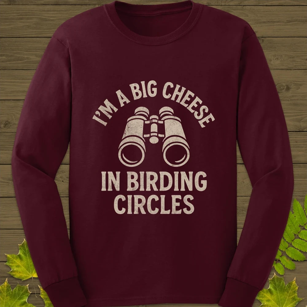 Big Cheese Long Sleeve Maroon