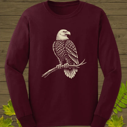 Majestic Perch Long Sleeve Maroon