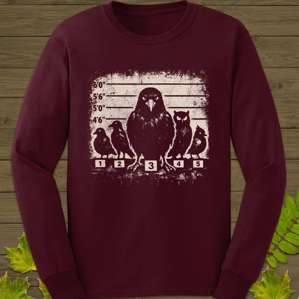 Most Wanted Long Sleeve Maroon