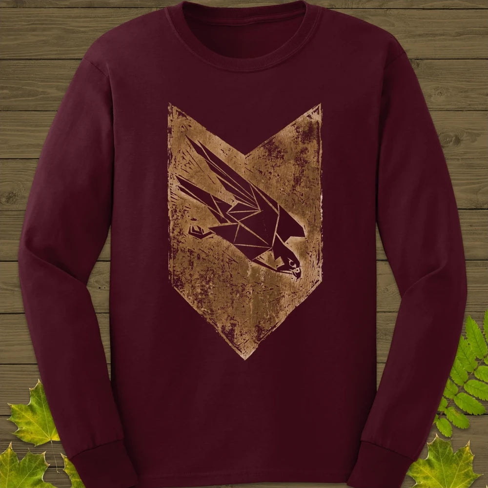 Falcon Crest Long Sleeve Maroon