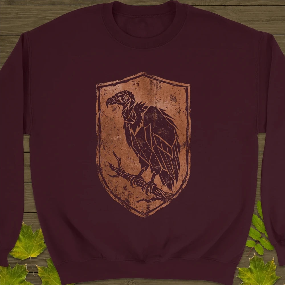 Buzzard Crest Sweatshirt Maroon