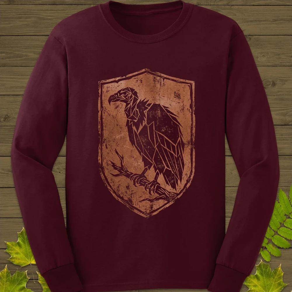 Buzzard Crest Long Sleeve Maroon