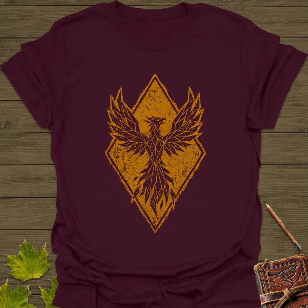Phoenix Rising T-Shirt Maroon