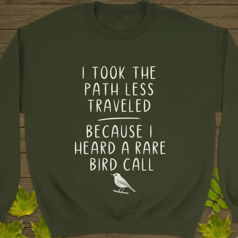 Path Less Traveled Crewneck Sweatshirt Military Green