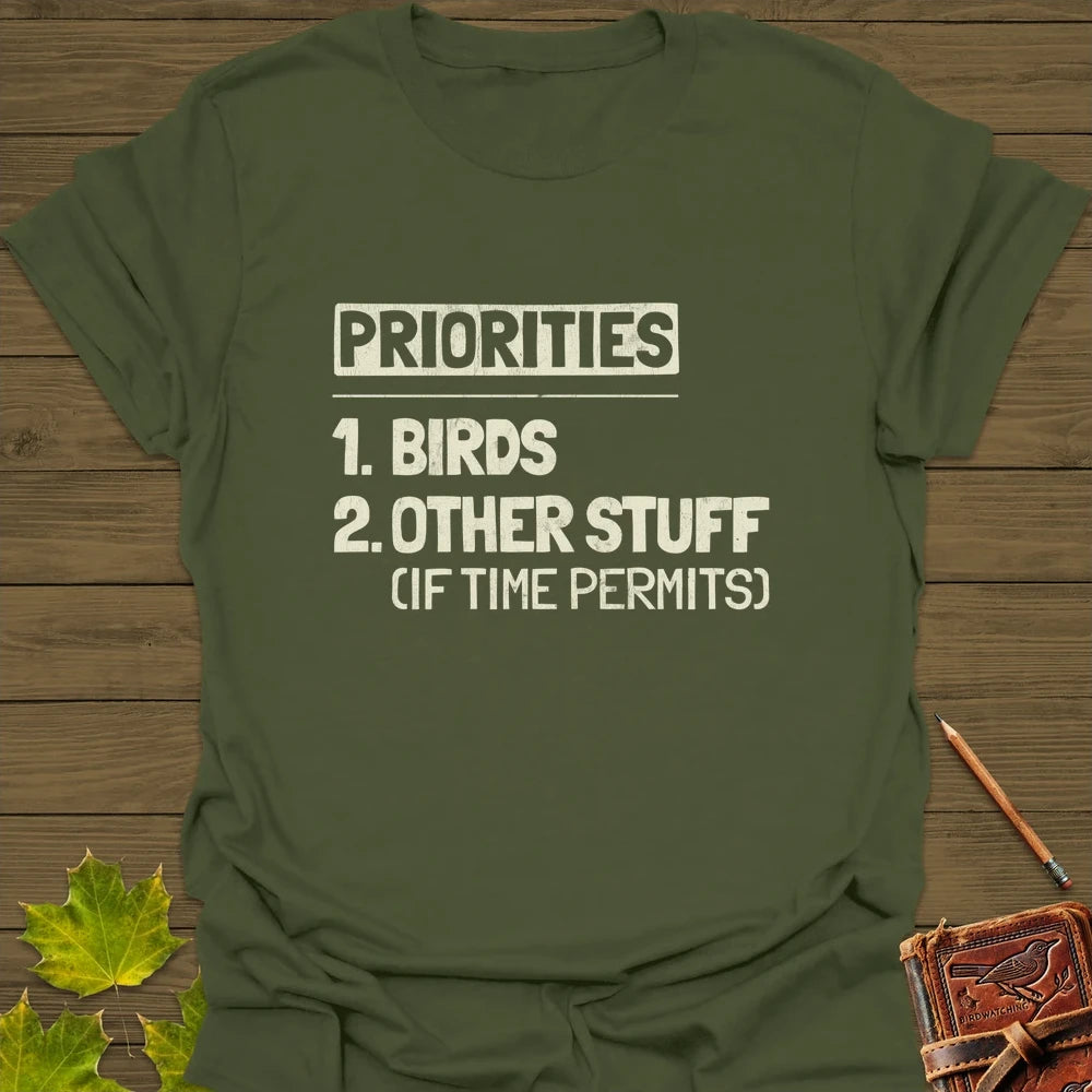 Priorities T-Shirt Military Green