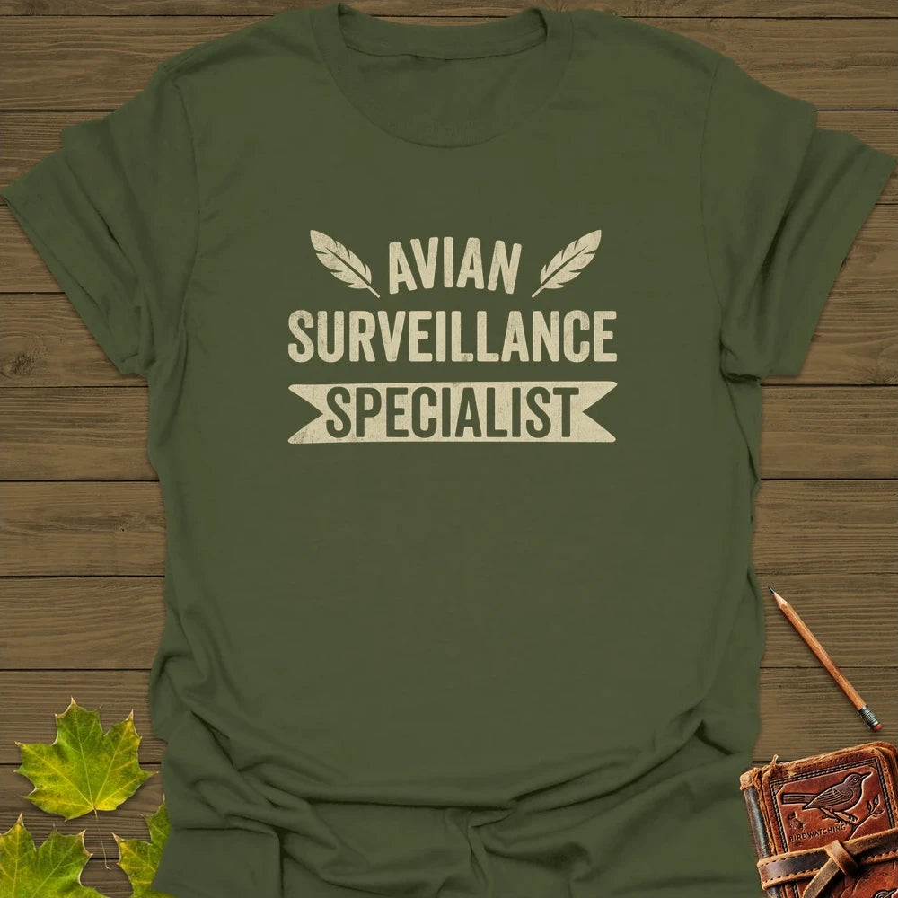 Avian Surveillance T-Shirt Military Green