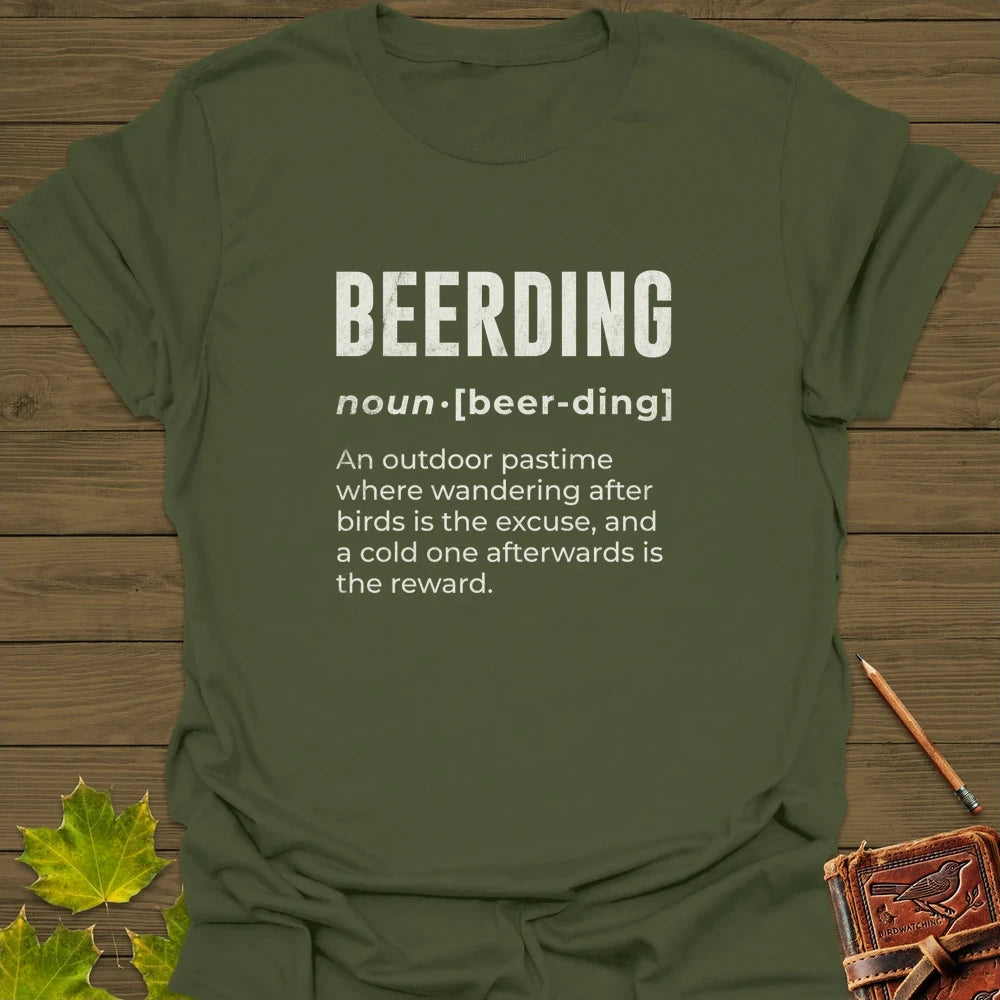 Beerding Definition T-Shirt Military Green