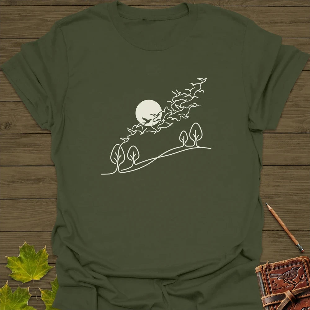 In Flight T-Shirt Military Green
