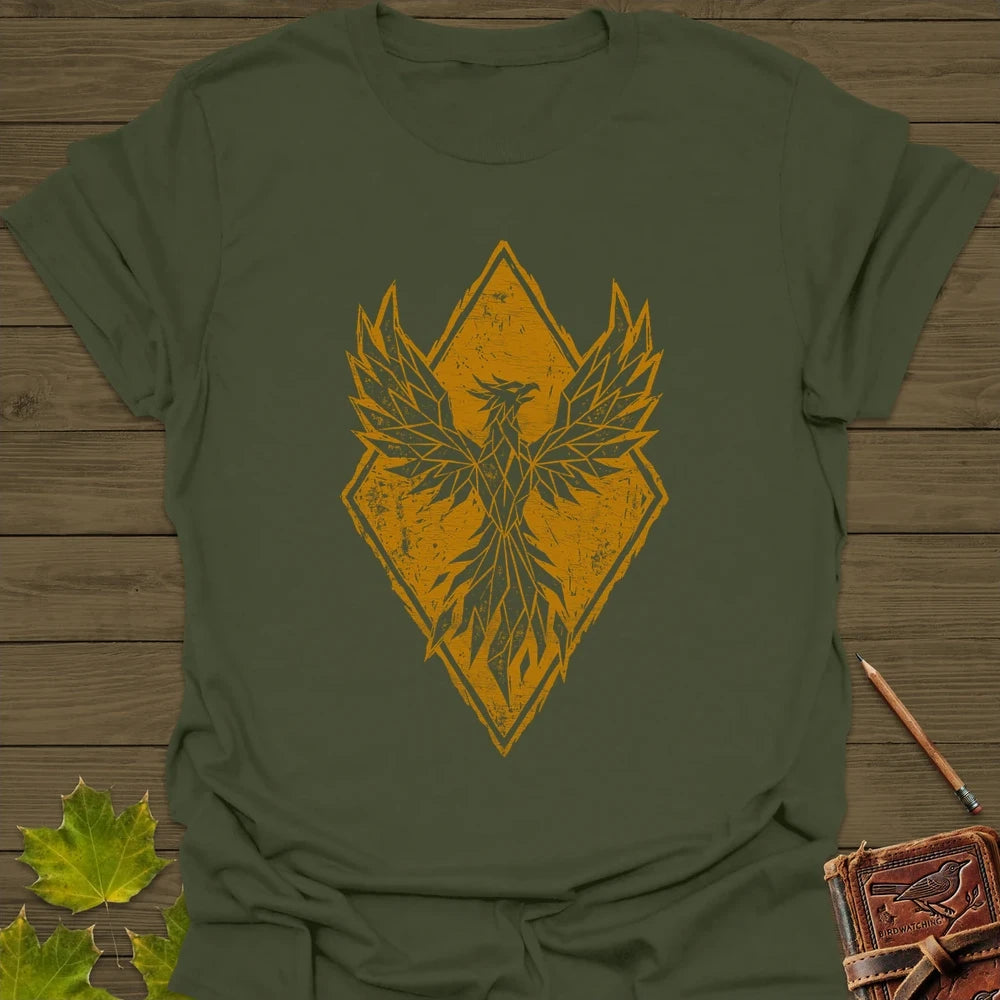 Phoenix Rising T-Shirt Military Green