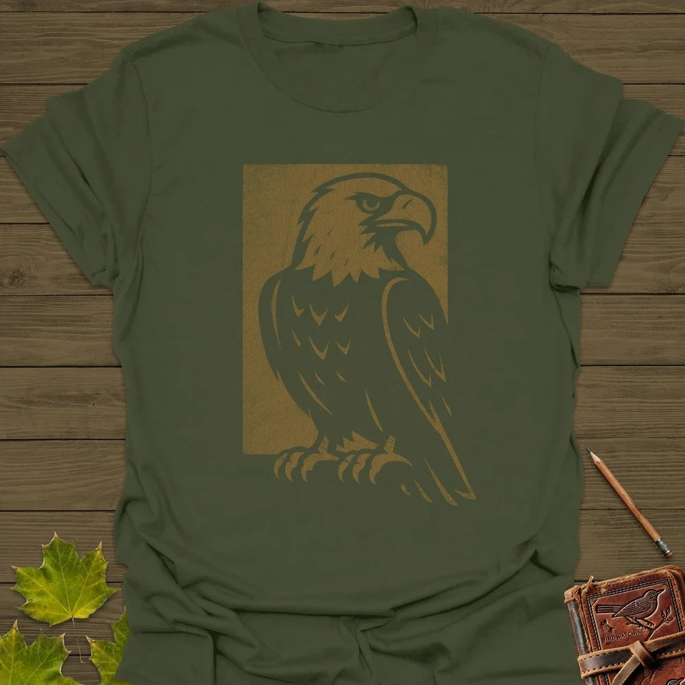 Watchful Eagle T-Shirt Military Green