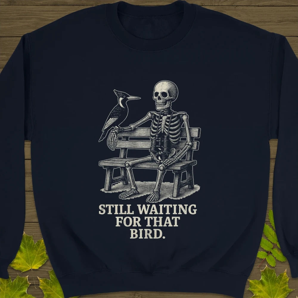 Still Waiting Crewneck Sweatshirt Navy