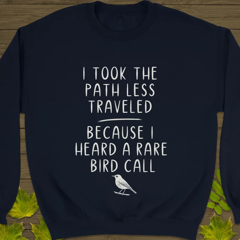 Path Less Traveled Crewneck Sweatshirt Navy