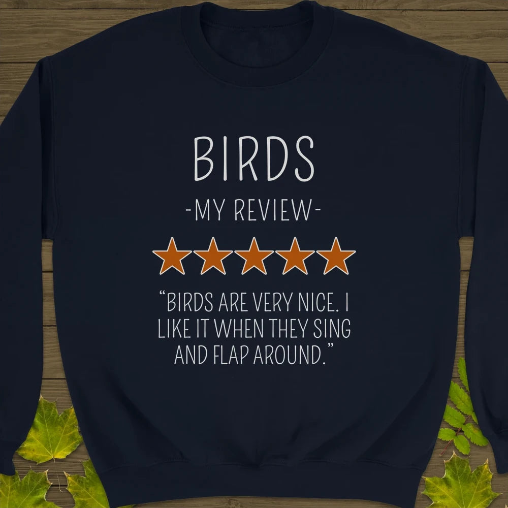 My Bird Review Crewneck Sweatshirt Navy